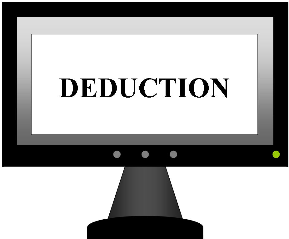 What is a deduction? definition and meaning ...