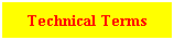 Text Box: Technical Terms 
