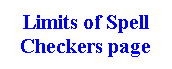 Text Box: Limits of Spell Checkers page
